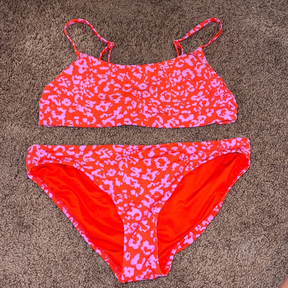 COPY - Athleta cheetah bikini